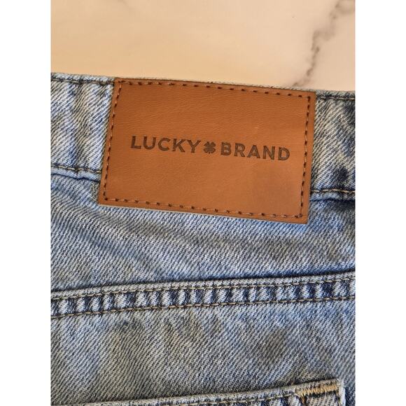 Lucky Brand Light Wash Denim Jean Raw Hem Maxi Skirt | 8/29 | EUC Preppy Boho - Picture 10 of 12